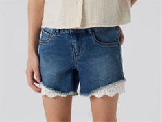 Name It dark blue denim lace shorts